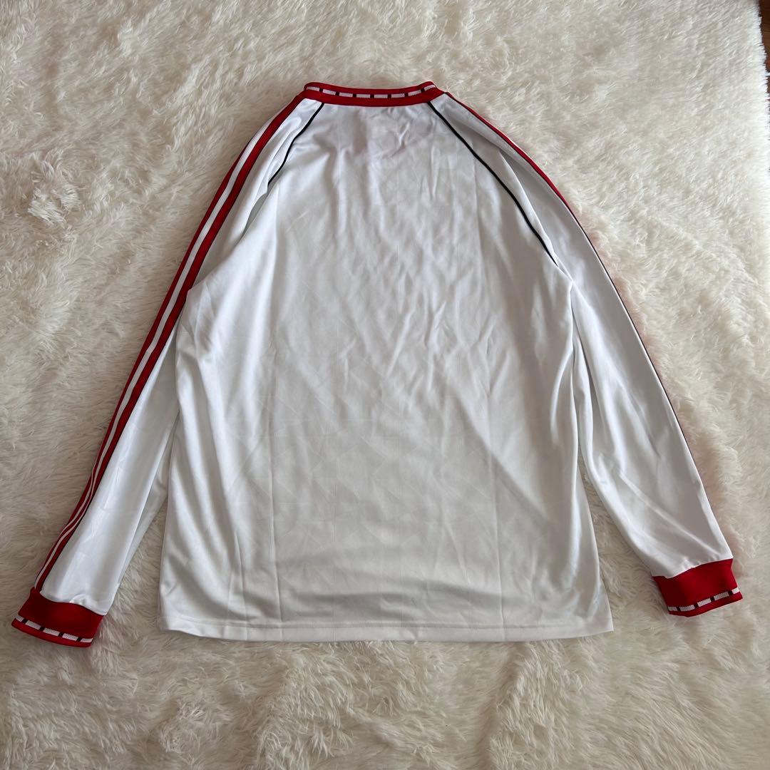 【2/1まで】adidas マンチェスター・ユナイテッド 長袖　ユニフォーム　白