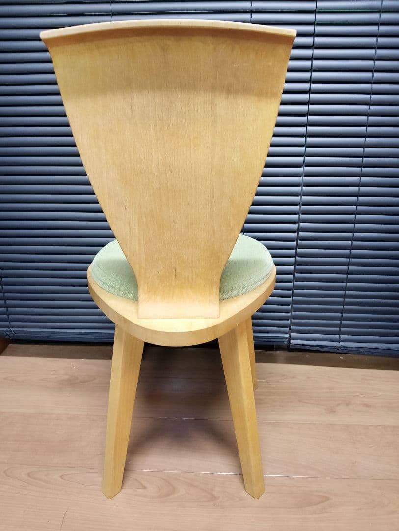 【要コメント】Tishler ティシュラー 無垢材 たまごチェア 4脚セット