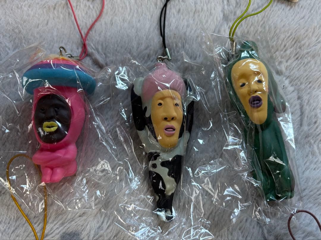 こびとづかん ソフビフィギュアキーホルダー7個セット