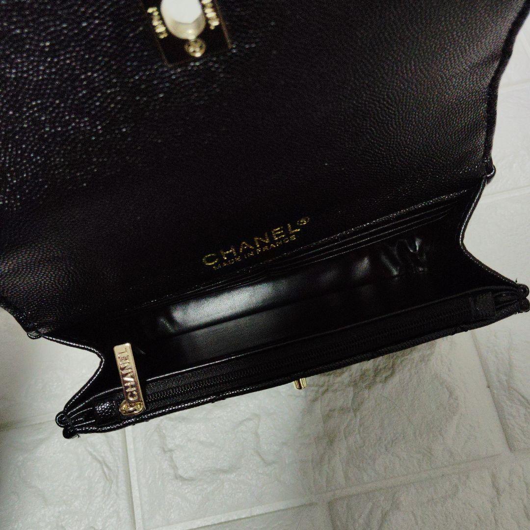 CHANELノベルティキルティングバッグ
