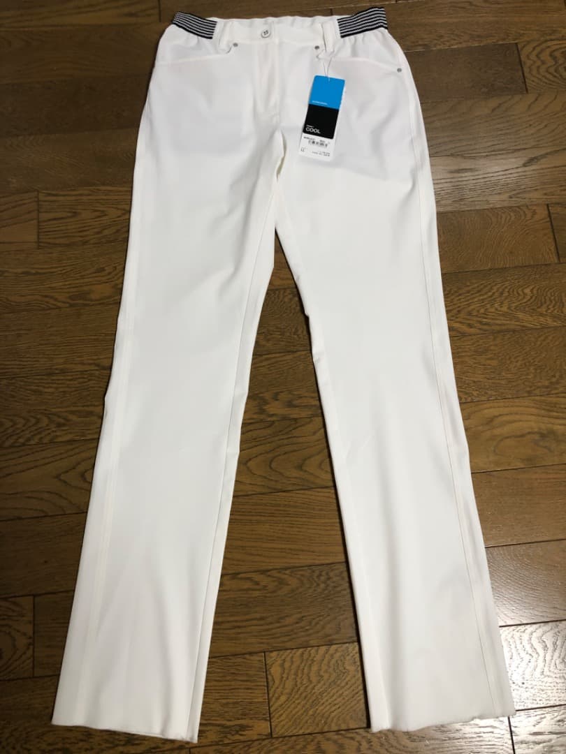 新品 L マンシングウェア 春夏用 薄手 ゴルフパンツ