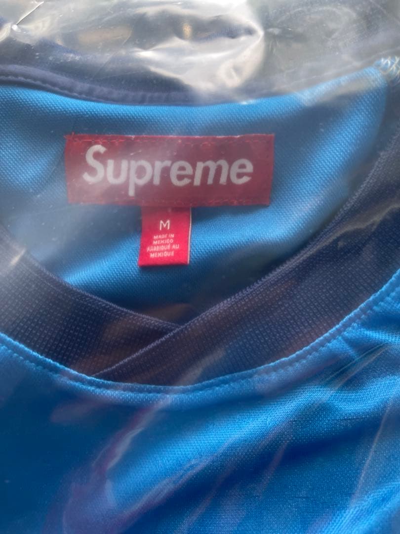 ウェア Supreme Jacquard Soccer Jersey \"Blue\"