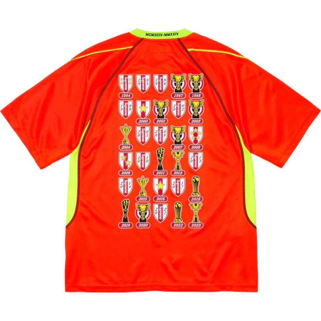 ウェア SUPREME Jacquard Soccer Jersey orange