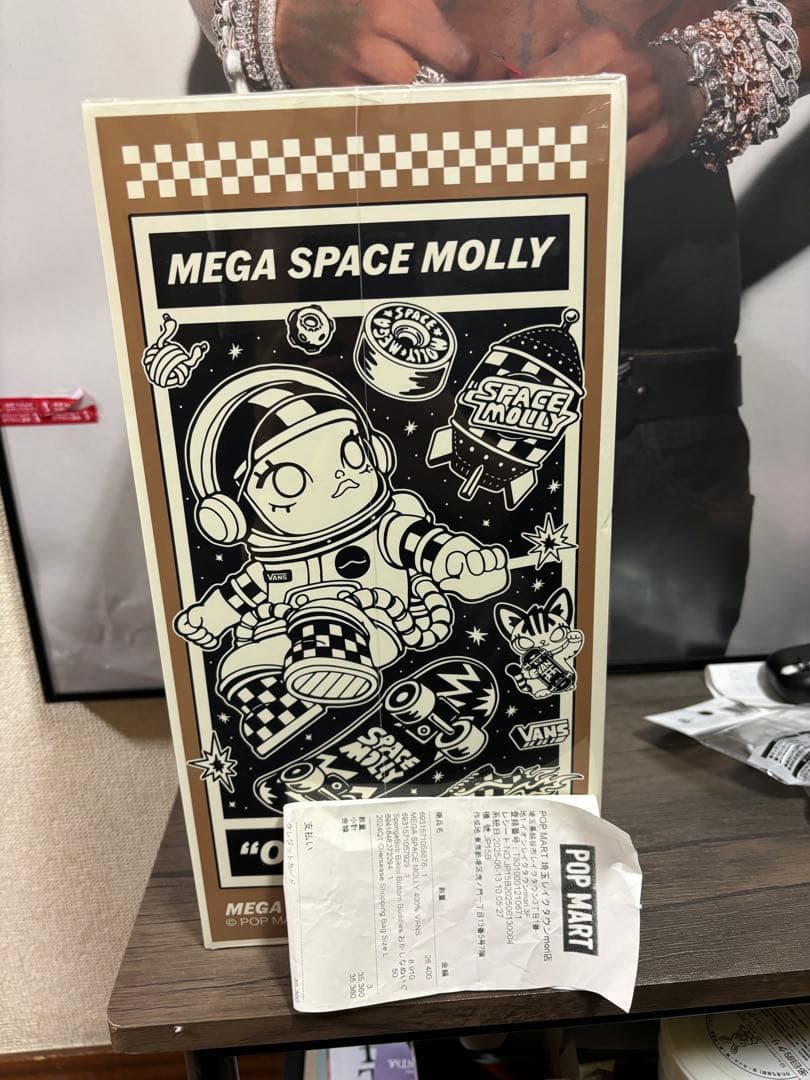 スポーツ MEGA SPACE MOLLY x Vans 400% popmart