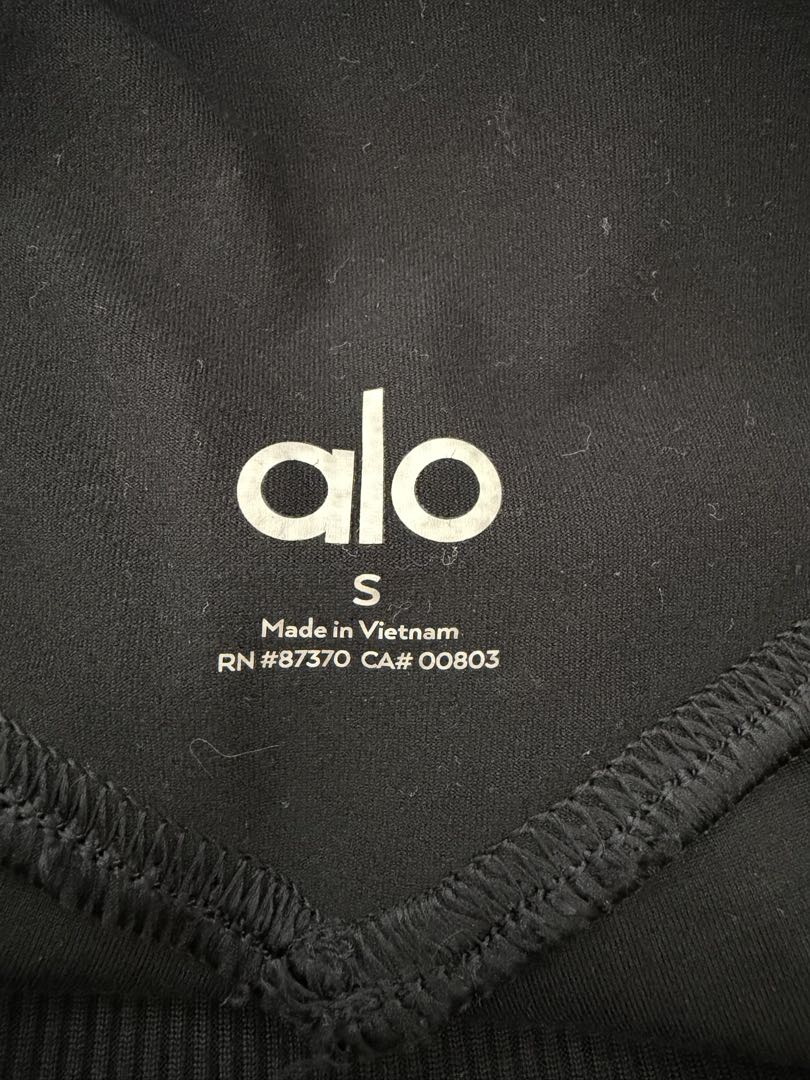 alo ハイウエスト レギンス ブラック S