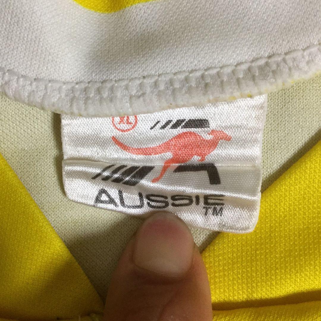 AUSSIE オージー サイクルウェア サイクルジャージ サボテン 黄色 イエロ