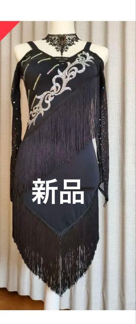 社交ダンス用ラテンオドレス　M〜L