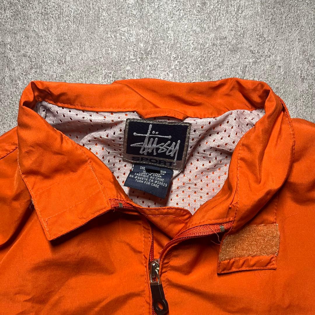 90s old stussy sports ナイロン ジャケット vintage
