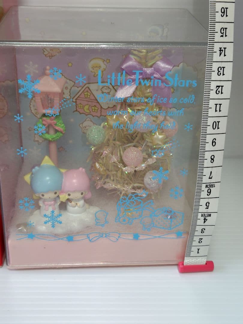 リトルツインスターズ　 キキララ ☆　ジオラマ ボックスツリー　 クリスマス