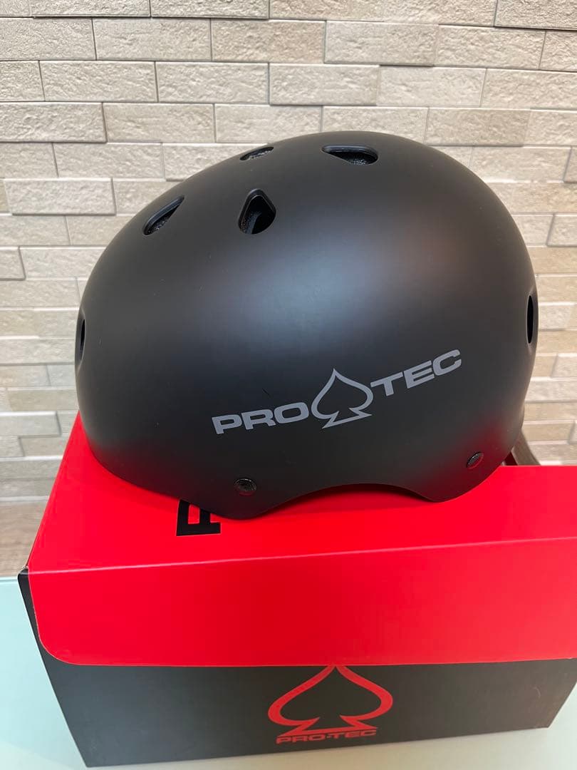PRO-TEC クラシック スケート ヘルメット ブラック Ｌサイズ 美品