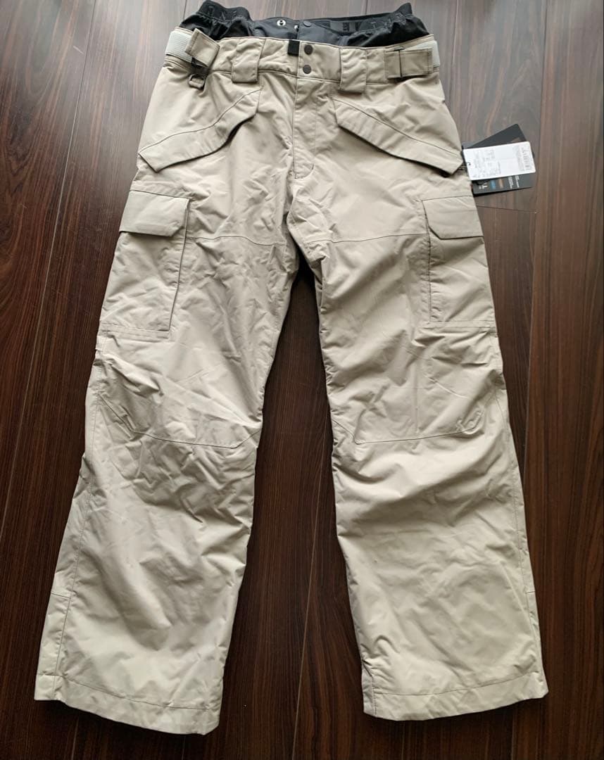 241 スノーボードウェア　ベージュ　アッシュ　M パンツ