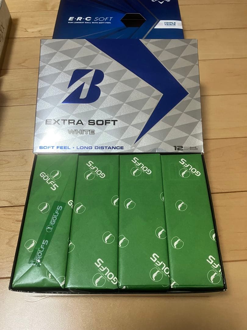 Callaway & Bridgestone & Srixon 3セットと3球