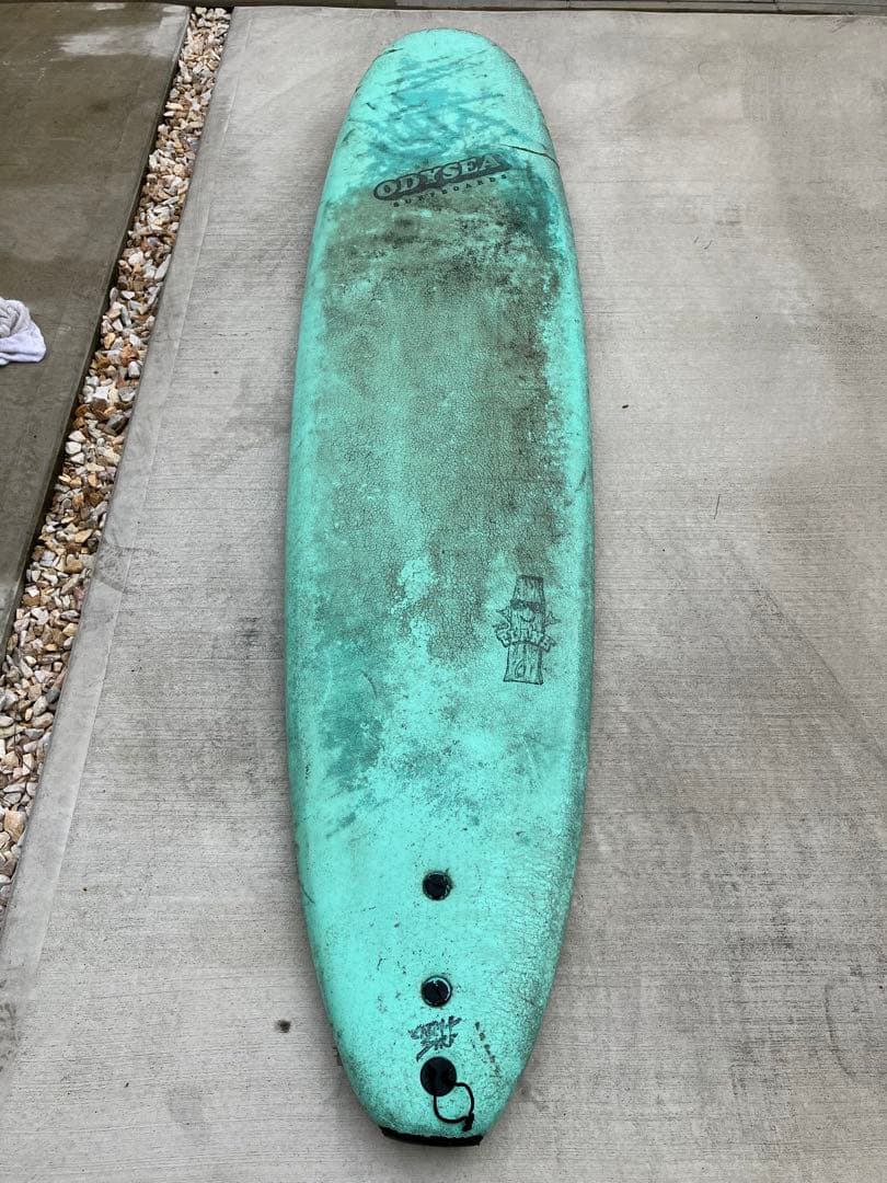 キャッチサーフODYSSEA PLANK 8.0 サーフボード アクアグリーン