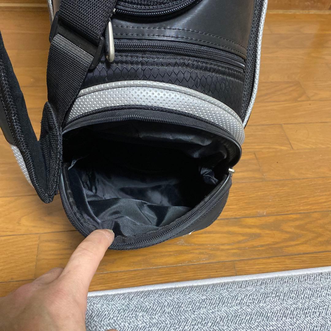 最終値下げ‼️Wilson Staff キャディバッグ ブラック/シルバー