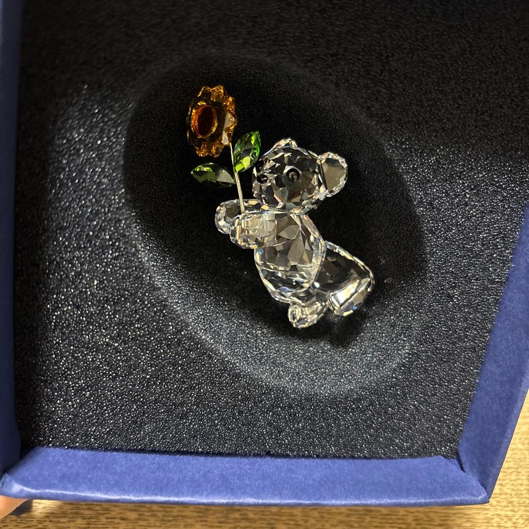 SWAROVSKI スワロフスキー　ひまわり　くま