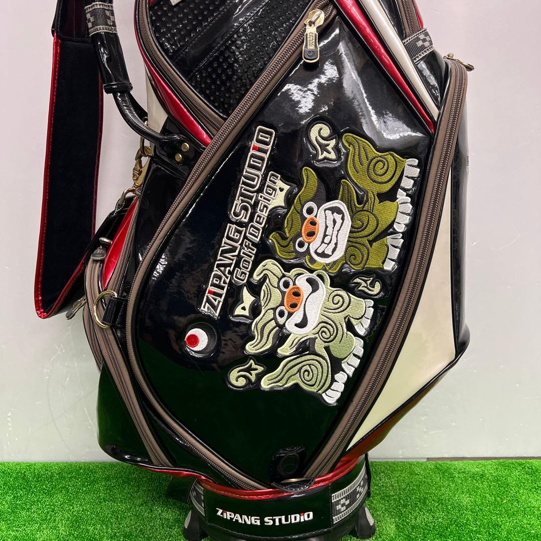 ジパングスタジオ　8インチ　琉球ごるふ　ゴルフバック　メンズ