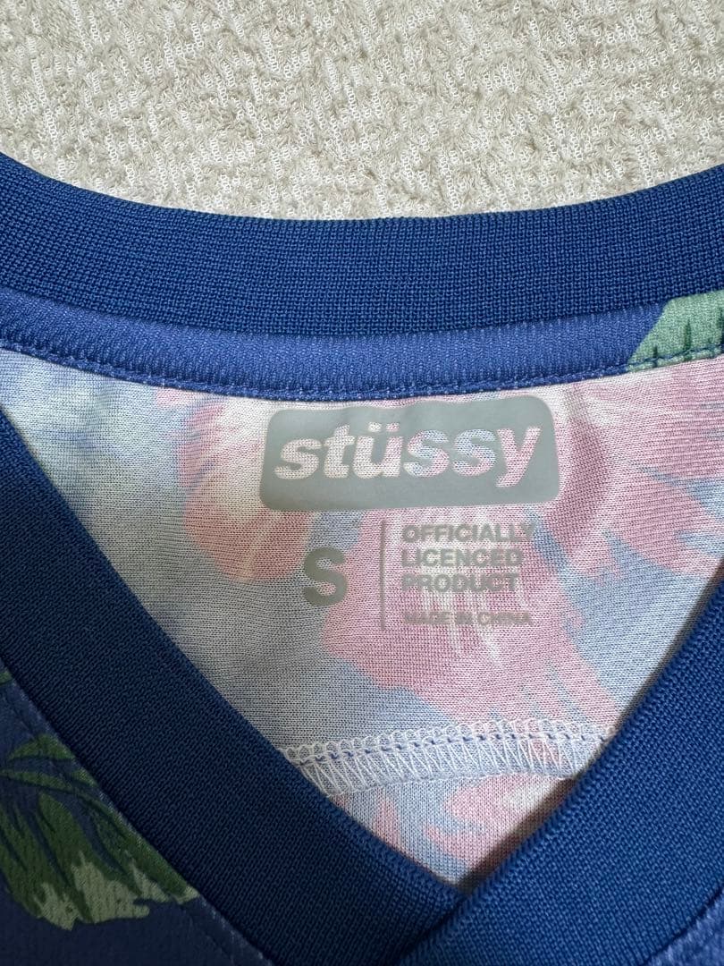 ステューシー stussy フラワープリント 長袖ジャージ Sサイズ
