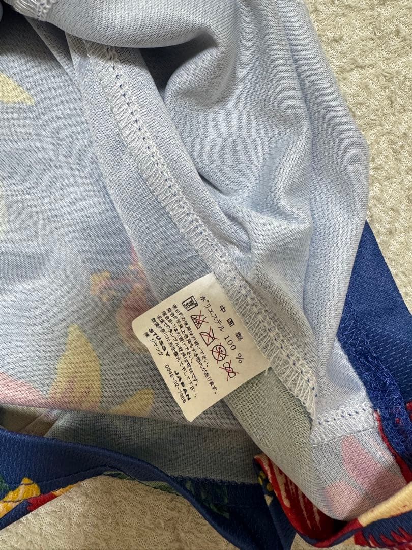 ステューシー stussy フラワープリント 長袖ジャージ Sサイズ