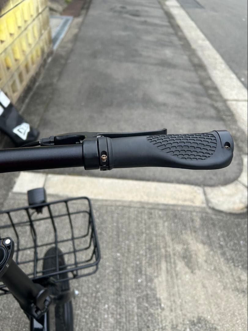 ほぼ新品RICH BIT CITY アシスト　ブラック電動自転車　ナンバー不要