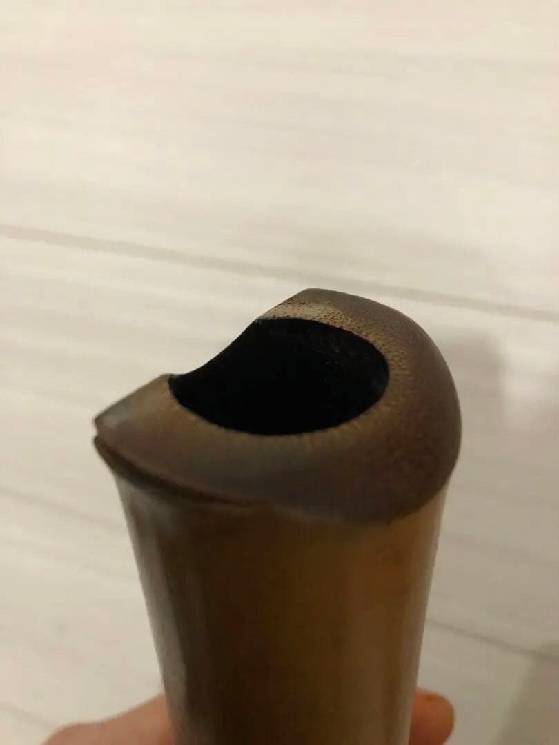 尺八　琴古流　一尺八寸　銀継　美品