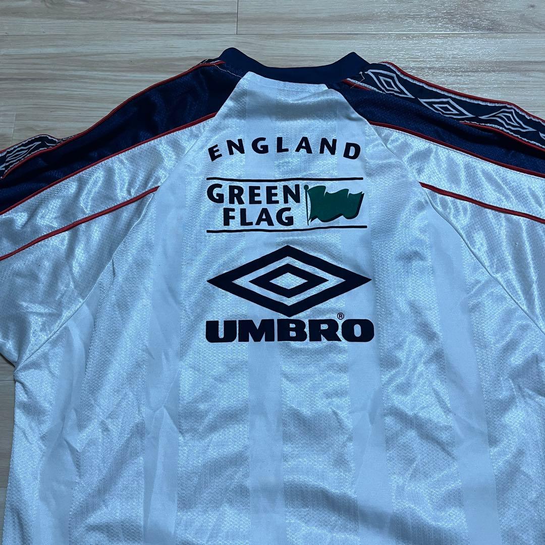 90s サッカーシャツ　umbro イングランド代表