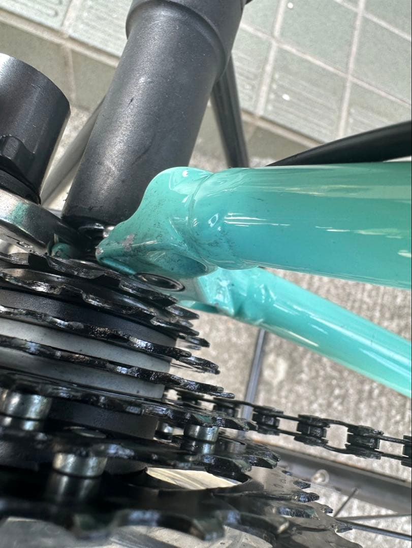 Bianchi ビアンキ　ベルガモ　完成車　チェレステ
