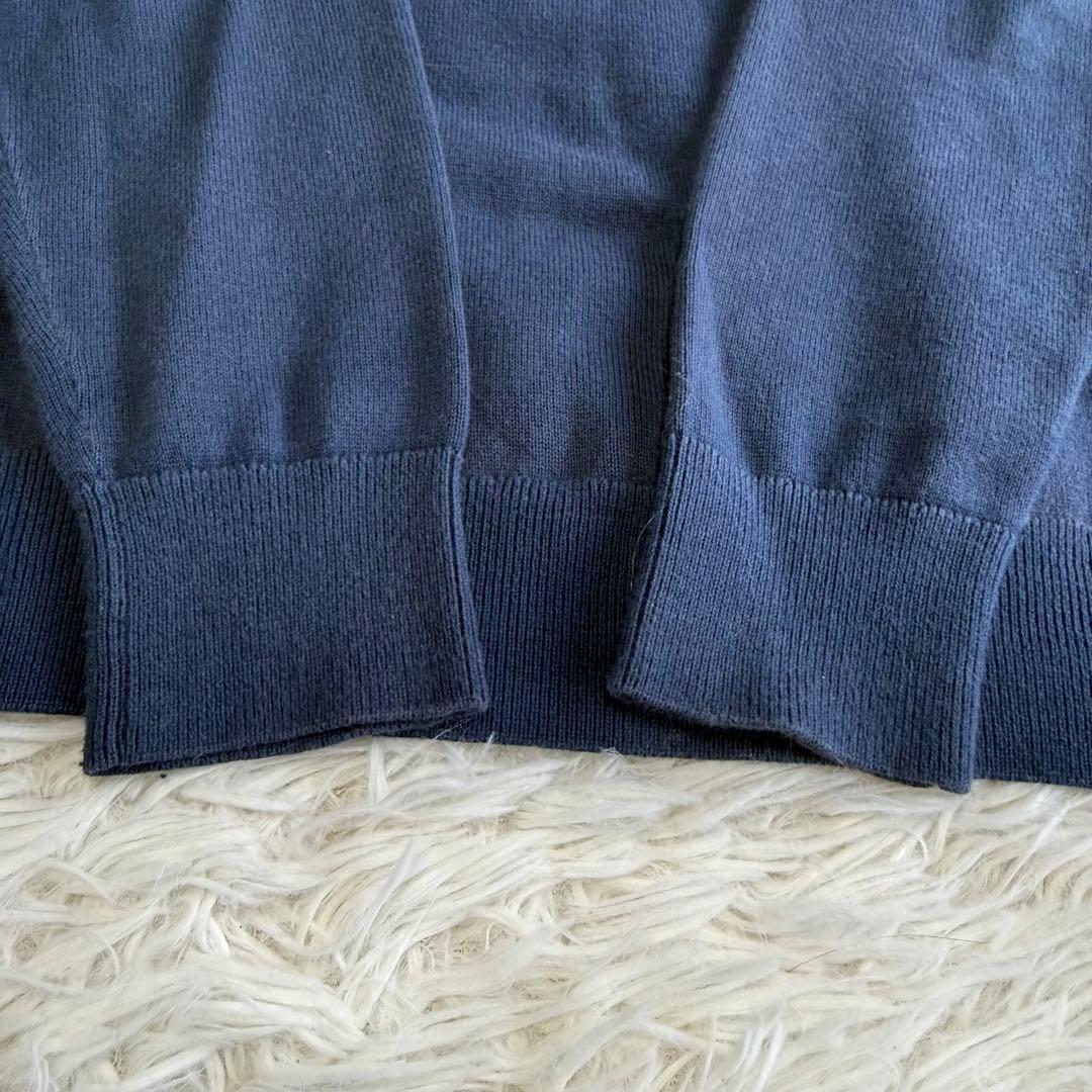 【ムータマリン】美品 ニットセーター ネイビー 0サイズ レディース