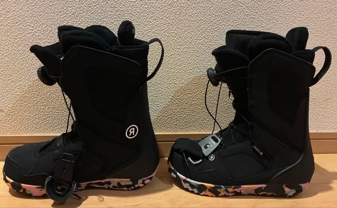 美品　RIDE スノーボード　ブーツ　24-25モデル　レディース　BOA ボア
