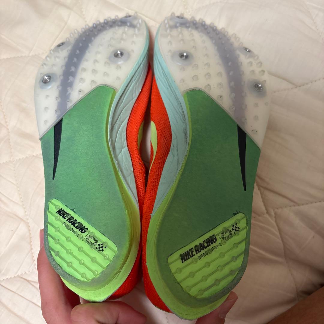 Nike スパイクシューズ オレンジ25.5cm