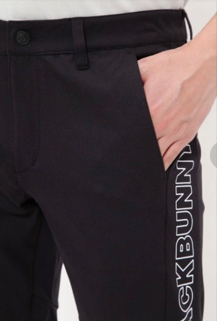 ジャックバニー メンズ ツイルストレッチ ゴルフパンツ 未使用タグ付 M 春夏