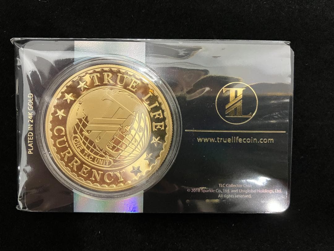 True Life Coin (TLC) 金メッキ コレクター 5枚セット