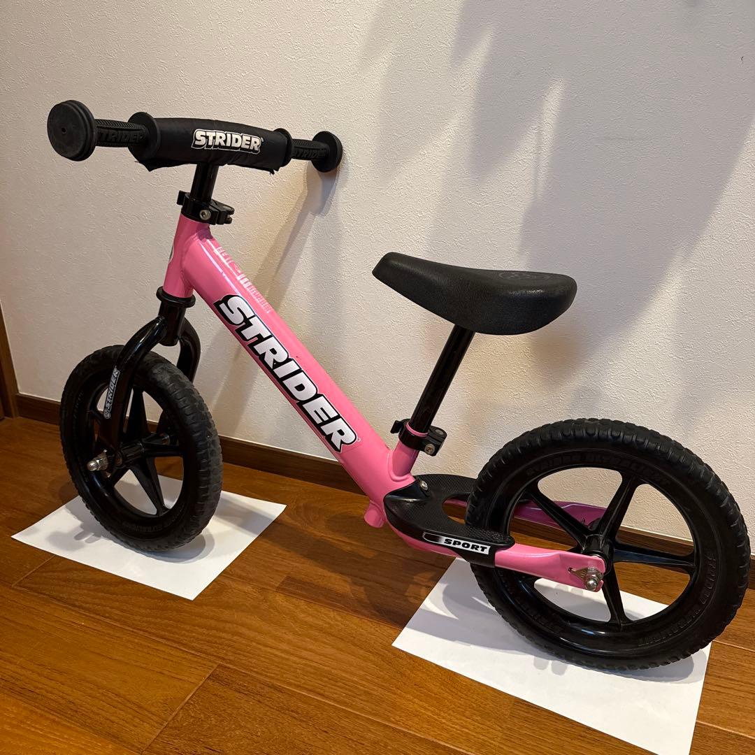 STRIDER 12 バランスバイク ピンク
