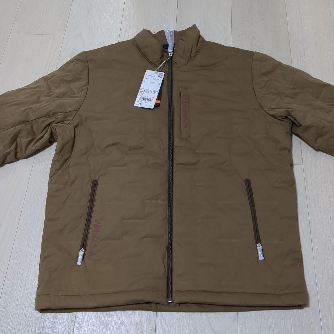 新品マンシングウェア HEATNAVIARTECH SHELL 中綿ブルゾンМ