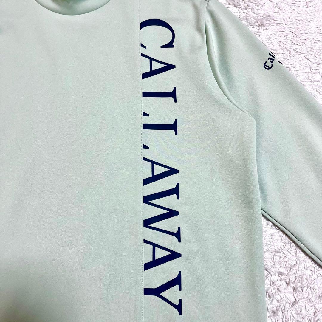 ✨未使用級✨希少色 callaway ゴルフウェア モックネック 長袖 Lサイズ