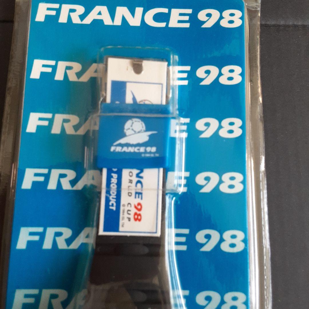 【未開封・未使用】 サッカー　1998年 FIFAワールドカップ 腕時計 日本