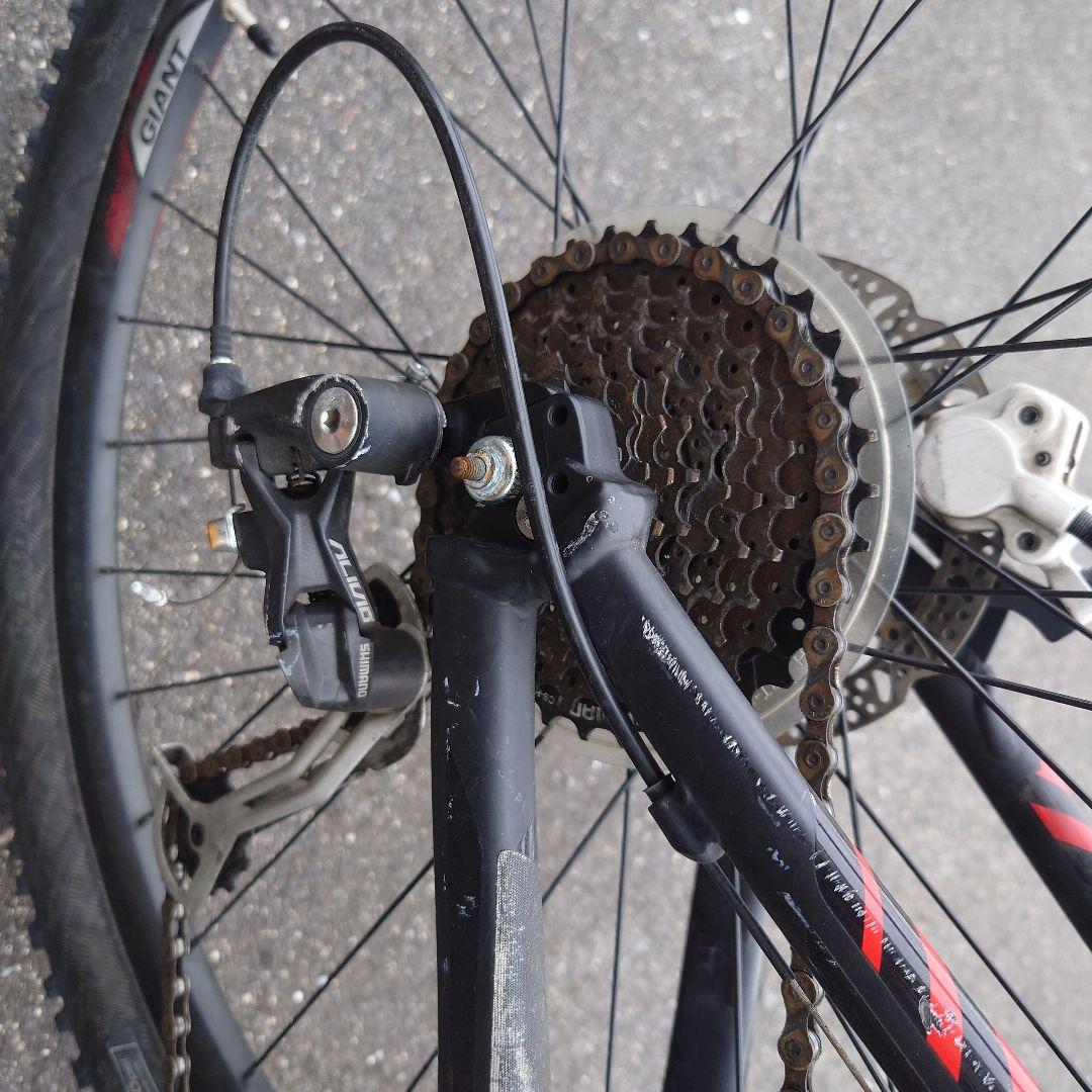 Giant マウンテンバイク タロン 27.5インチ ブラック/レッド 引取り