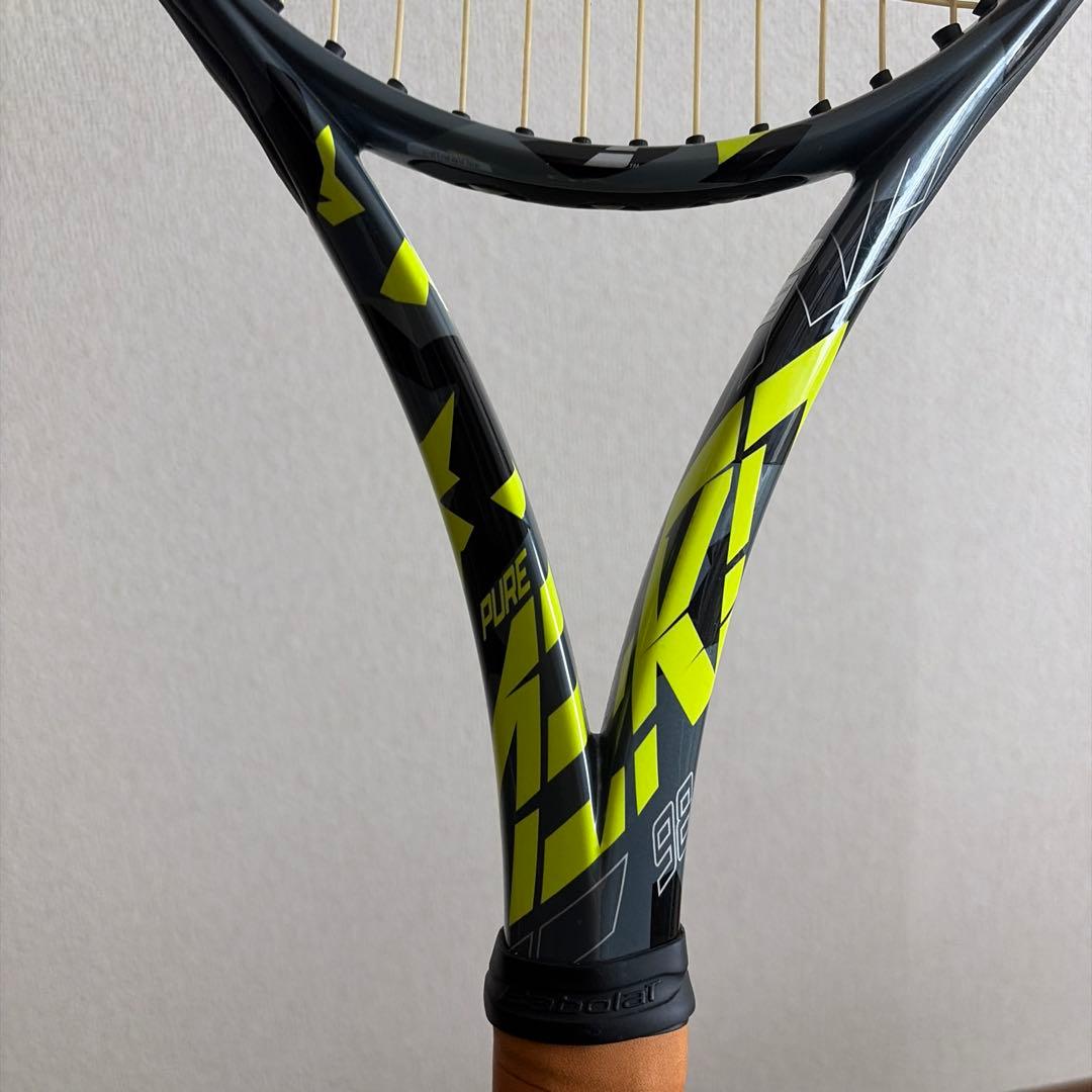 ピュアアエロ98 グリップ2 レザーグリップ