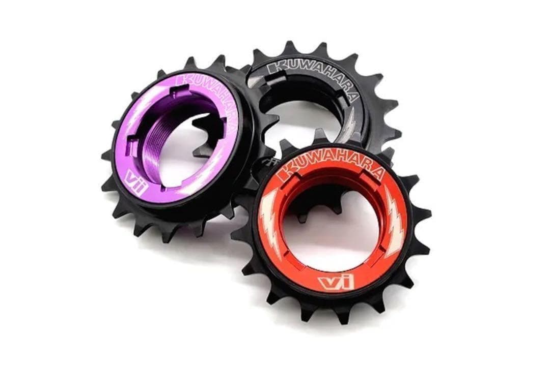 パーツ KUWAHARA 17T Lightning Buzzsaw FW Red