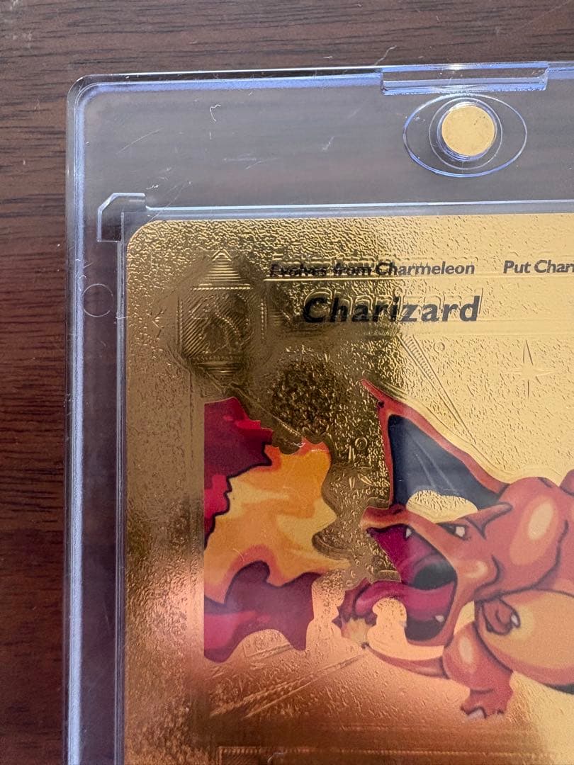 リザードン　Charizard ゴールドカード