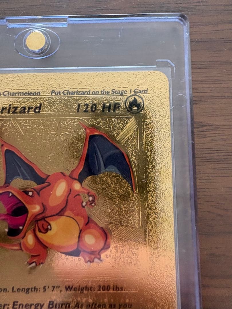 リザードン　Charizard ゴールドカード