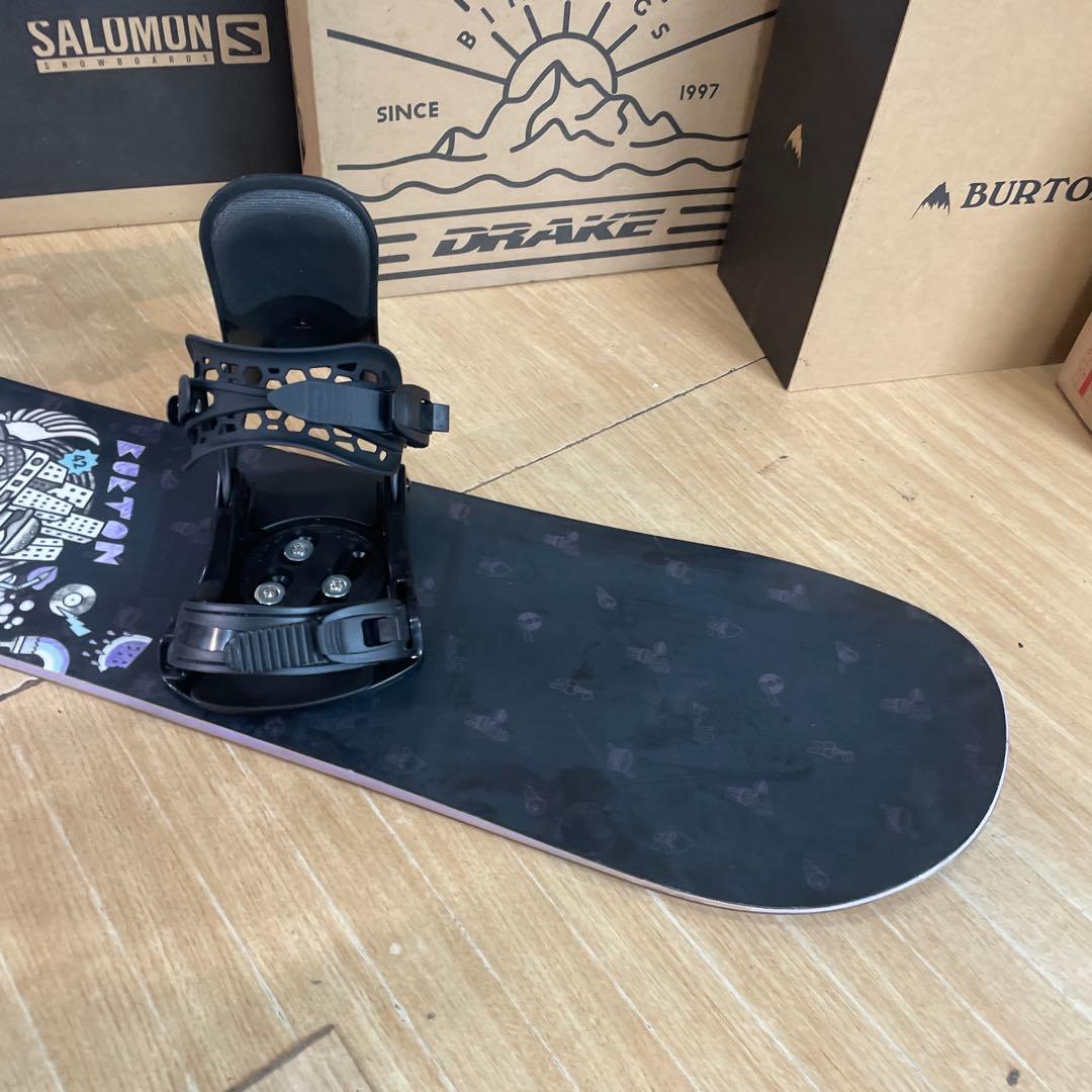 BURTON×ZUMA　バートン　未使用バインディング付　スノーボードセット
