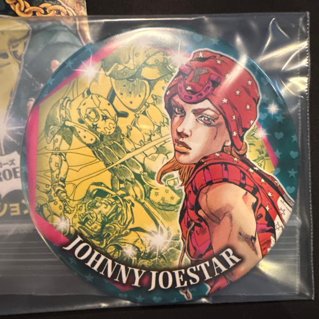 荒木飛呂彦原画展 ジョジョの奇妙な冒険 ジョニィ・ジョースター 缶バッジ