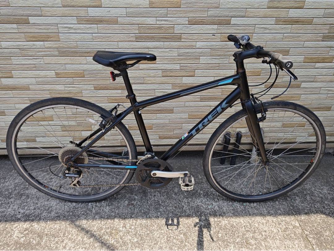 E.G. 引取限定 中古トレック クロスバイク 3×8変速 450MM