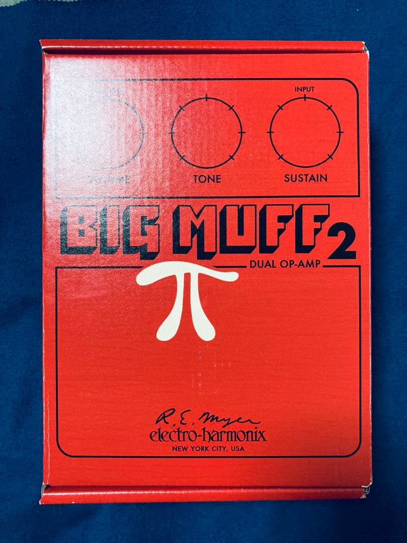 ギター EHX by JHS BIG MUFF 2