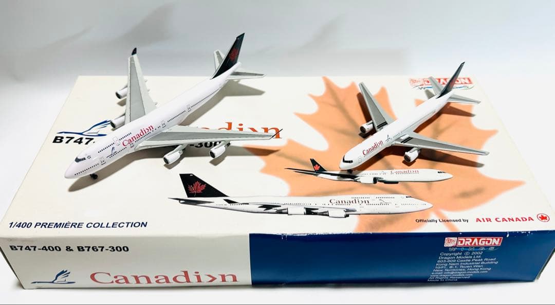 1/400 B747-400 & B767-300 カナディアン航空