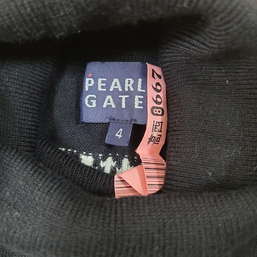 PEARL GATE タートルネックセーター ブラック 4