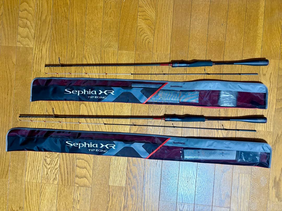 Sephia XR エギングロッド 68ML/511MLセット