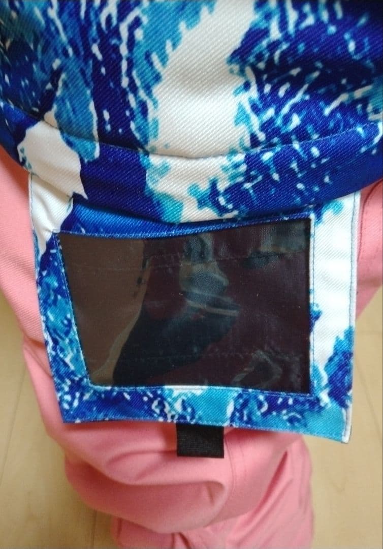 新品 スノーウェア 上下 レディース セットアップ ブルー ピンク Ｌ