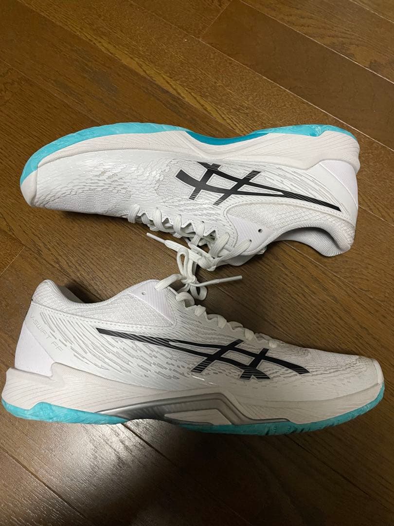 ASICS バレーボールシューズ ホワイト27.0cm
