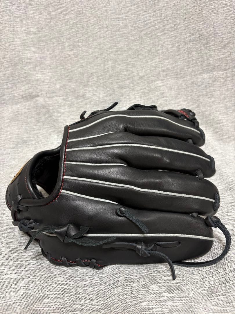 新品　ZETT 軟式グラブ ソフトステア オールラウンド用 左投　ブラック
